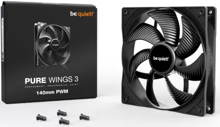 Вентилятор для корпуса be quiet! Pure Wings 3 140mm PWM high-speed BL109 фото 3