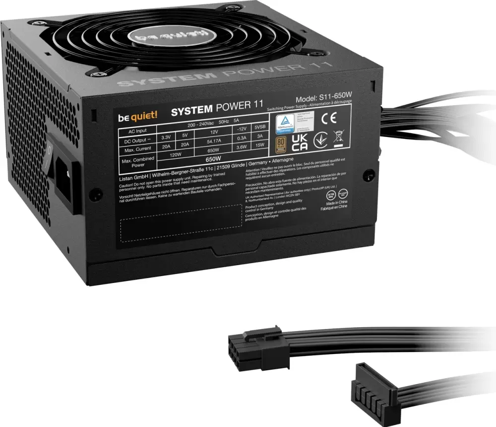 Блок питания be quiet! System Power 11 650W BP011 фото