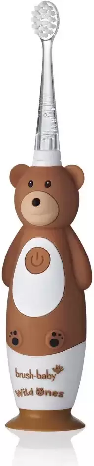 Электрическая зубная щетка Brush-Baby WildOnes Bear фото 4
