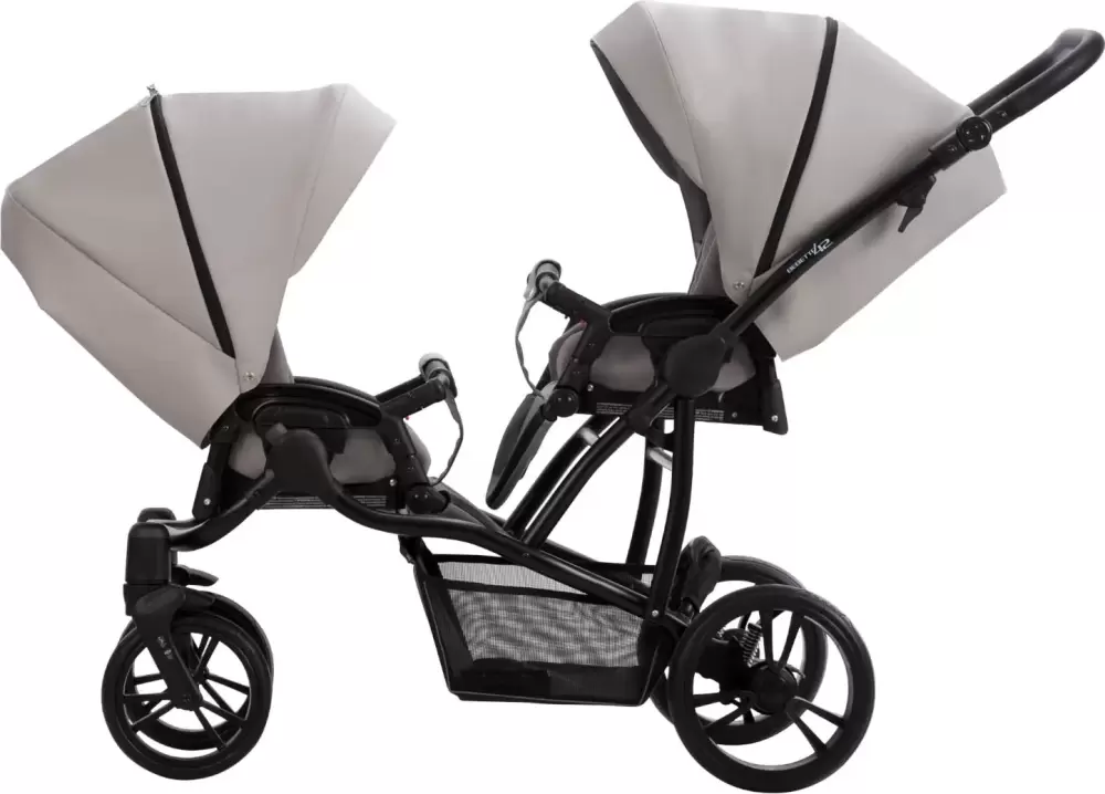 Детская универсальная коляска Bebetto 42 PRO (светло-серый) фото