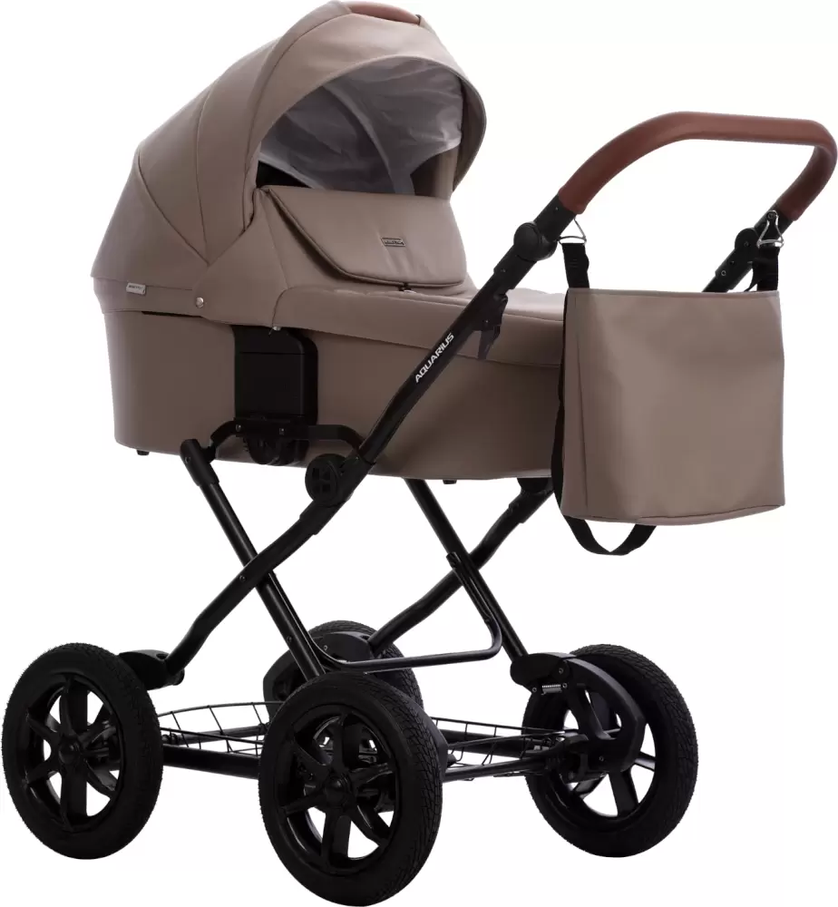 BEBETTO Aquarius Pro 2 в 1 (04, темно-бежевая кожа)