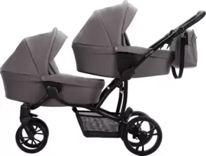 Детская универсальная коляска Bebetto Для двойни 42 (24, серый) фото