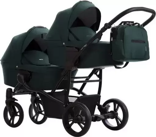 Детская универсальная коляска Bebetto Для двойни 42 (зеленый) фото