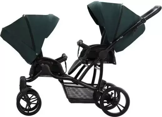 Детская универсальная коляска Bebetto Для двойни 42 (зеленый) фото