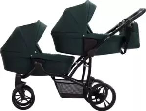 Детская универсальная коляска Bebetto Для двойни 42 (зеленый) фото