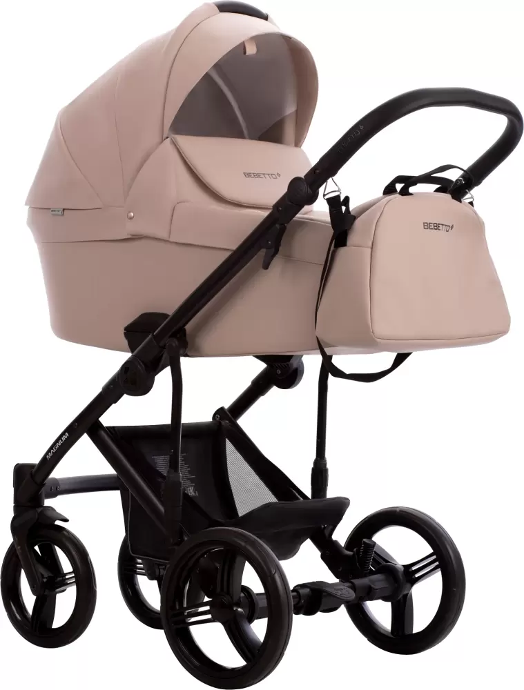 BEBETTO Magnum Light Pro 2 в 1 Light Pro (01, бежевая кожа)