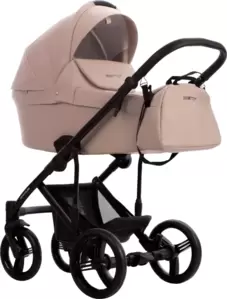 Детская универсальная коляска Bebetto Magnum Light Pro 2 в 1 Light Pro (01, бежевая кожа)