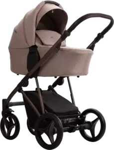 Детская универсальная коляска Bebetto Pelpasso 2 в 1 (02 Choco/бежевый)