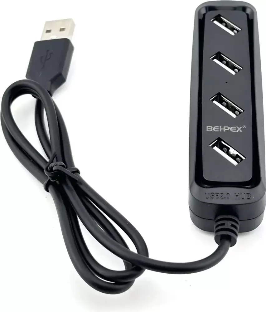 USB-хаб Behpex BPH-1729 (черный) фото