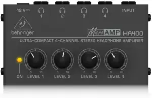 Настольный усилитель Behringer HA400 фото