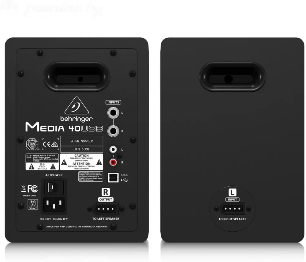 Пара мониторов Behringer Media 40USB фото