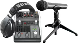 Комплект для звукозаписи Behringer Podcastudio 2 USB фото