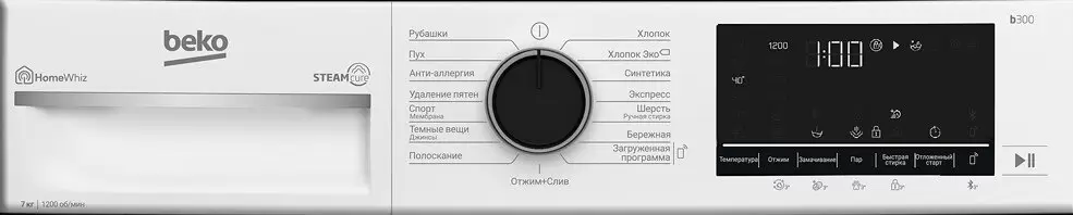 Стиральная машина BEKO B3WFR572WC фото