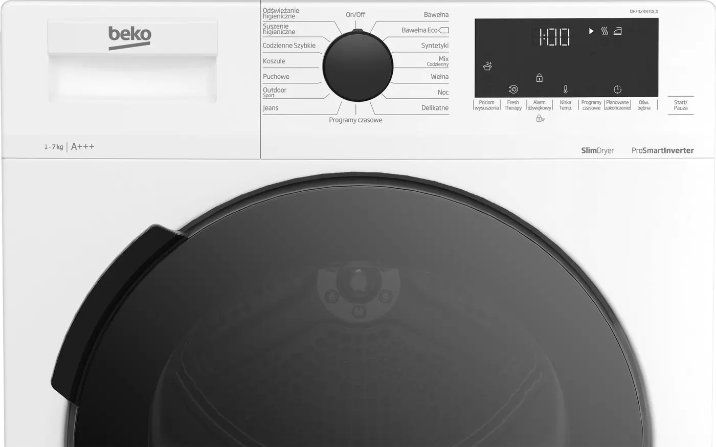 Сушильная машина BEKO DF7424RTDCX фото