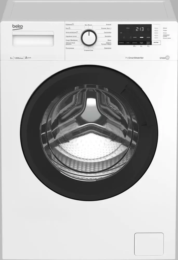 Стиральная машина BEKO WSRE6612ZAWI BY фото