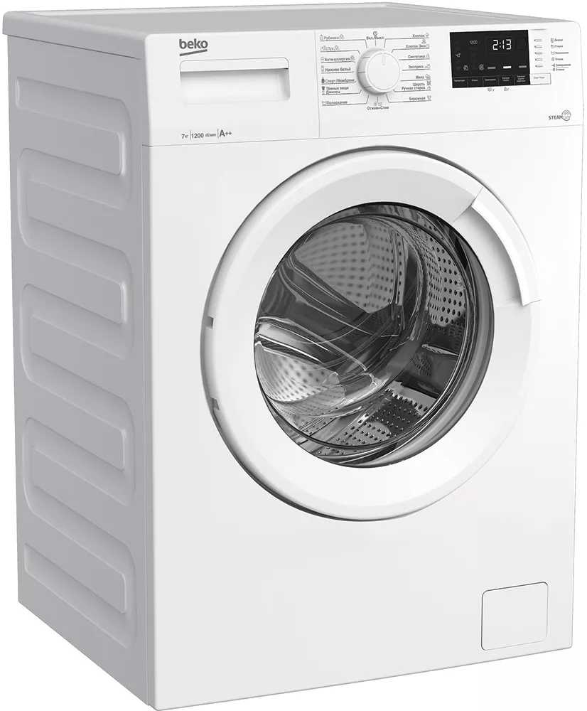 Стиральная машина BEKO WSRE7612XWW купить недорого в Минске, цены – Shop.by