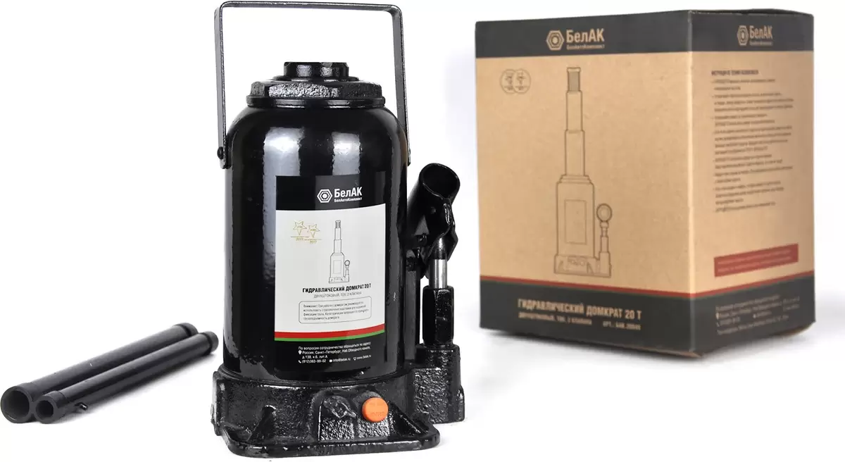 Домкрат БелАК БАК.20049 (20т) фото