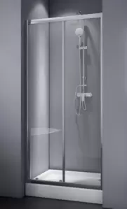 Душевая дверь Belbagno DUE-BF-1-100-C-Cr фото