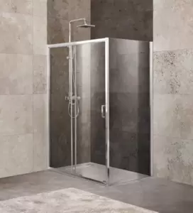 Душевой уголок Belbagno UNIQUE-AH-1-110/125-80-C-Cr фото