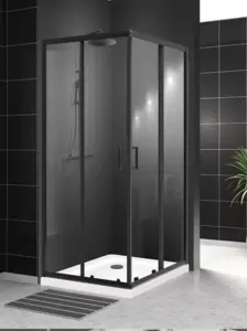 Душевой уголок BelBagno UNO-195-A-2-90-C-NERO фото