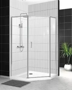Душевой уголок BelBagno UNO-195-PH-1-100/80-C-Cr
