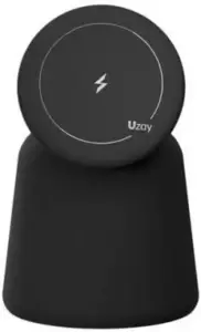 Беспроводное зарядное Uzay Drum Charger 2in1 (черный) фото