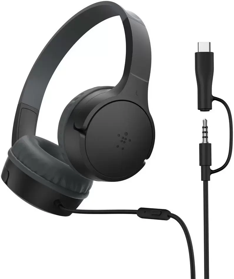 Belkin SoundForm Mini Wired 3.5 мм/USB-C (черный)