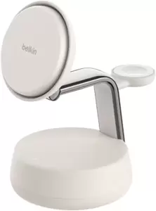 Беспроводное зарядное Belkin UltraCharge Pro WIZ040kqSD (бежевый)