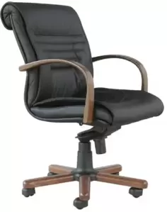 Офисное кресло Белс Вип Extra PU 440030-05/PU01 (экокожа черный)