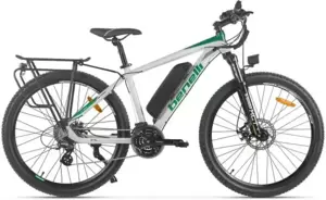 Электровелосипед Benelli E-MTB Alpan 27.5 (белый/зеленый) фото