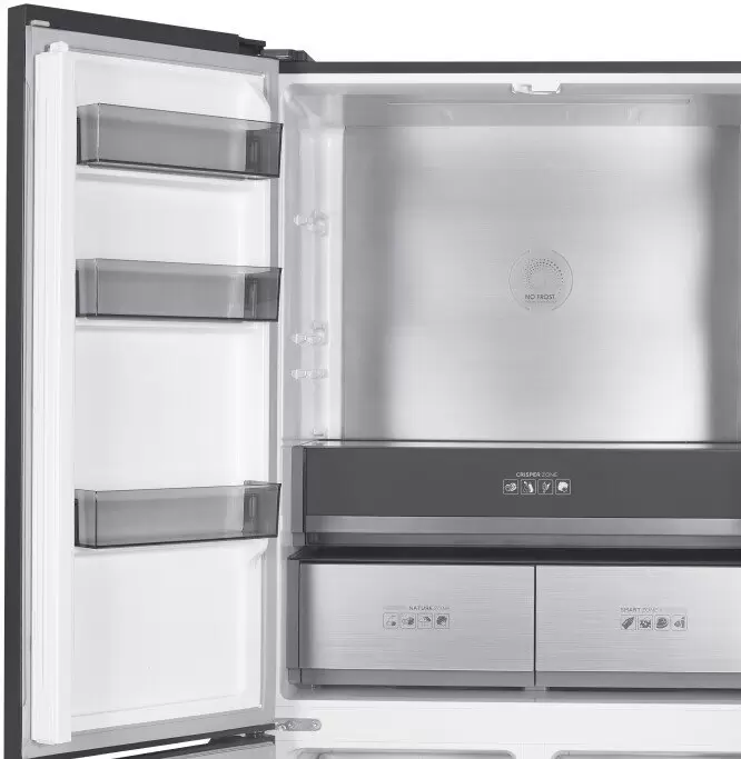 Четырёхдверный холодильник Berg CZW190NBM23 фото