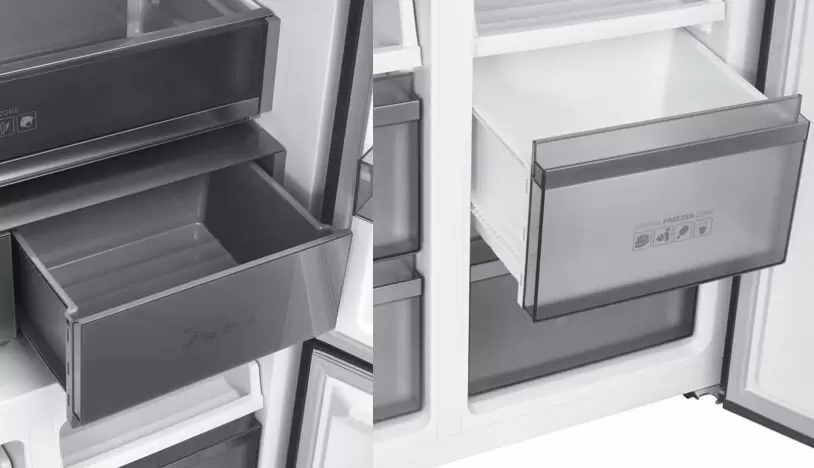 Четырёхдверный холодильник Berg CZW190NBM23 фото