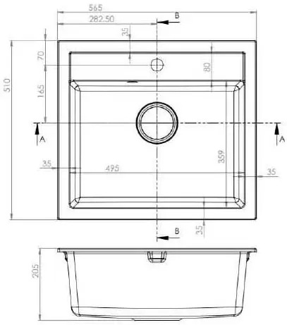 Кухонная мойка Berg Hobart BRQ14104 фото