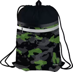 Мешок для обуви Berlingo Black And Green SB-EXPL-1013 фото