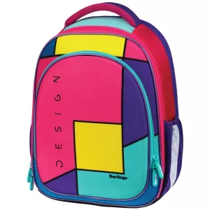 Школьный рюкзак Berlingo Expert Light Pink Blocks RU081S03 фото