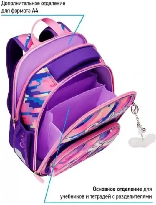 Школьный рюкзак Berlingo Profi Color The World RU07201 фото