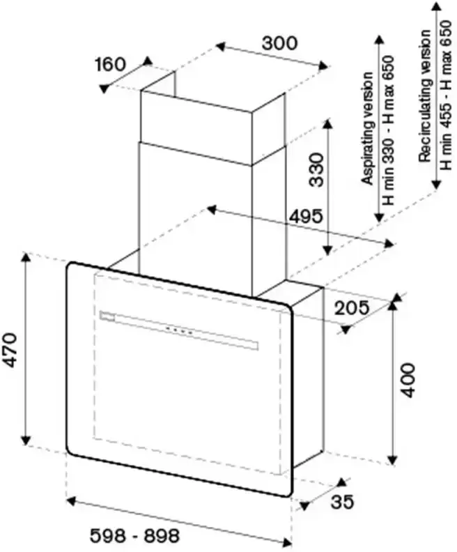 Вытяжка Bertazzoni KV90PRO1NA фото 2