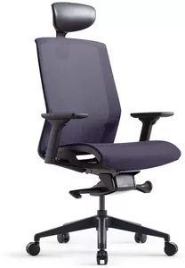Офисное кресло Bestuhl J15 (рама черная, темно-серый) фото
