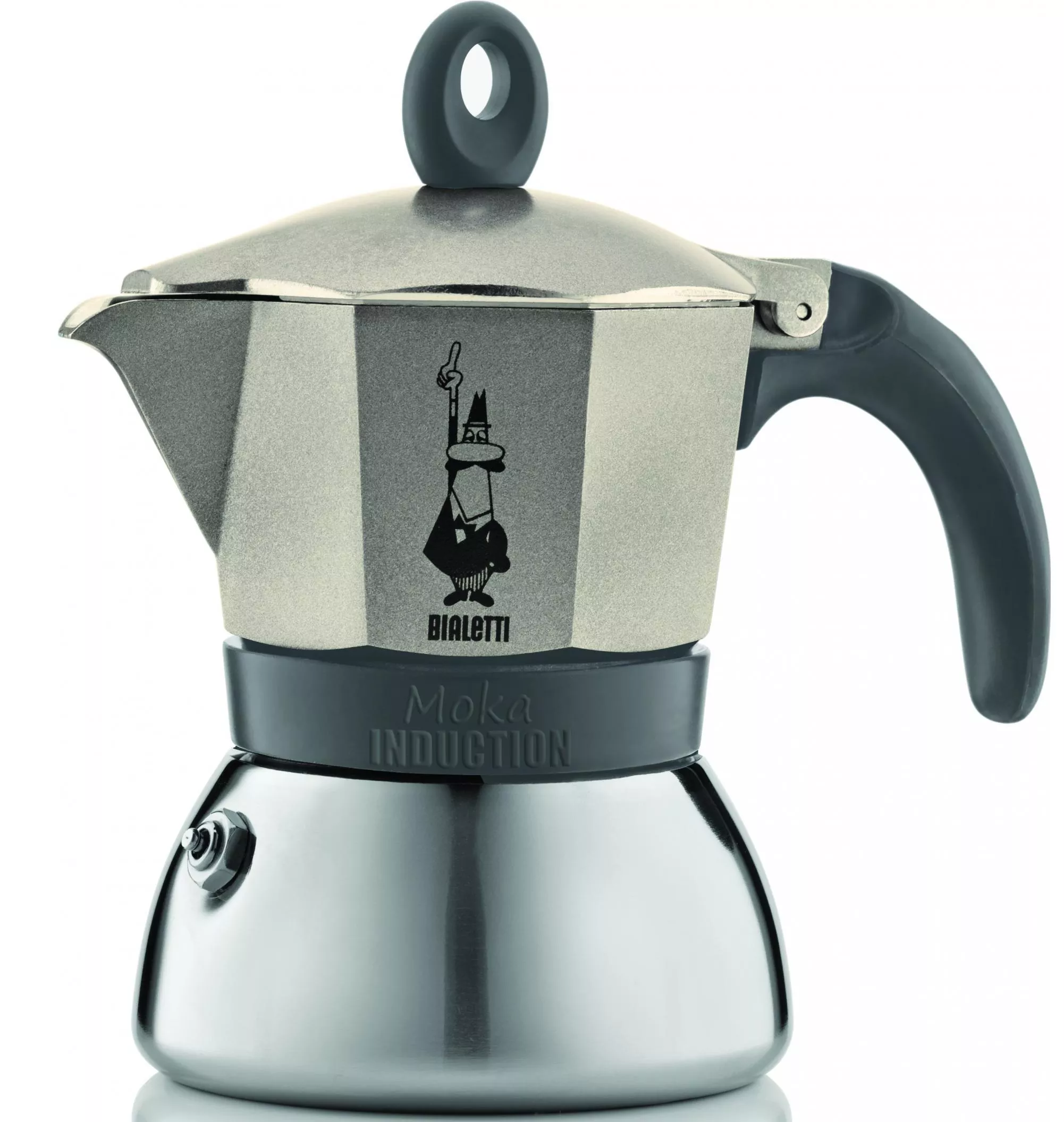 Гейзерная кофеварка. Кофеварка Bialetti Crystal Induction.