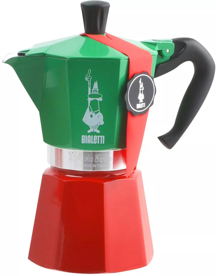 Bialetti Moka Express Tricolor (6 порций)