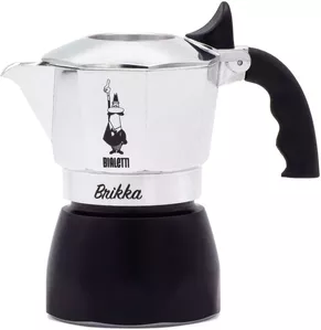 Гейзерная кофеварка Bialetti New Brikka с клапаном (4 порции) фото