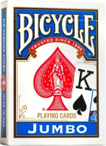 Игральные карты Bicycle Rider Back International Jumbo Index Blue 1004380-b фото