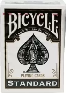 Игральные карты Bicycle Rider Back Standard Index Grey 1007421 фото