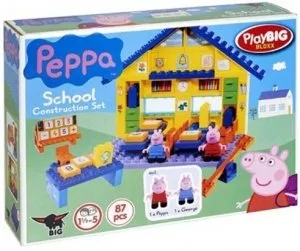 Конструктор Big Школа Peppa Pig фото