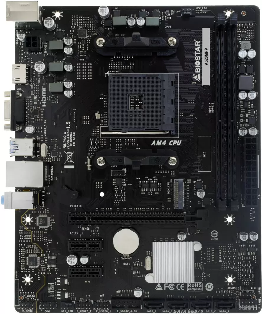 Biostar A520MHP Ver. 6.0