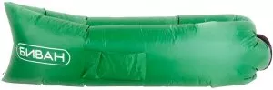 Надувной лежак (биван) Биван оригинальный (зеленый) фото
