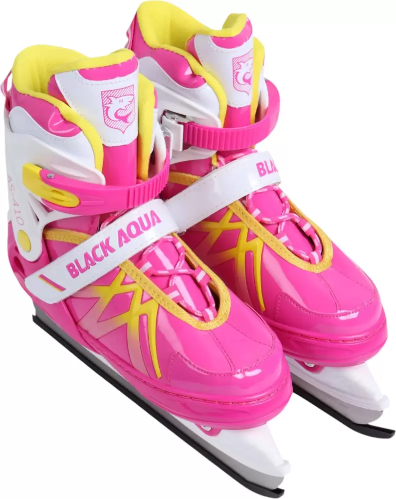 Ролики-коньки Black Aqua 10964186 (р.35-38, фуксия) фото