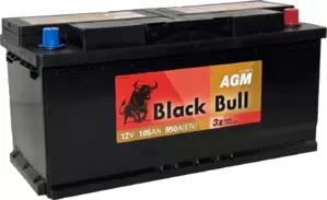 Аккумулятор Black Bull AGM 105 R (105Ah) фото