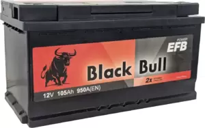 Аккумулятор Black Bull EFB R+ (105Ah) фото