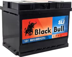 Аккумулятор Black Bull SLI R+ (60Ah) фото